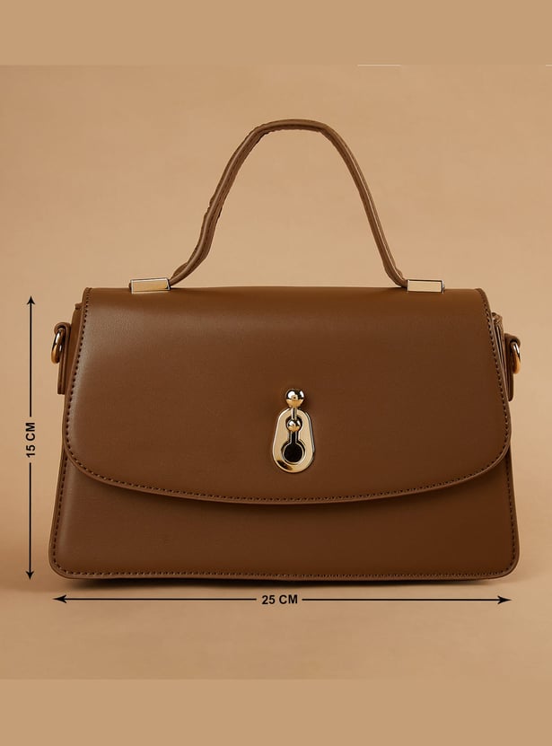 GINGER Solid Handheld Bag