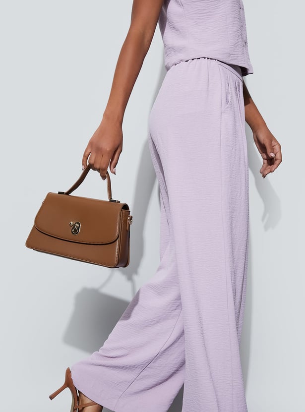 GINGER Solid Handheld Bag