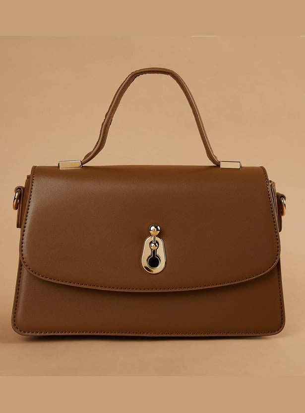 GINGER Solid Handheld Bag