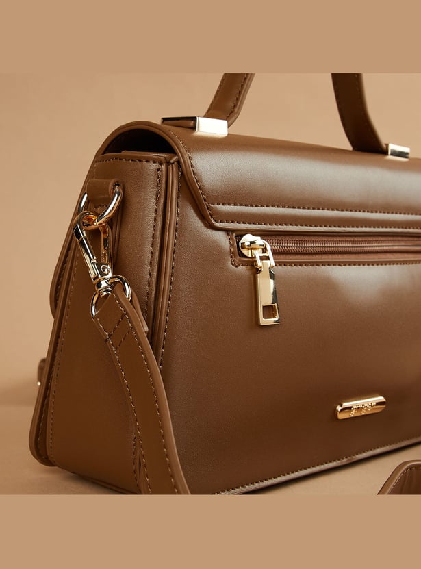 GINGER Solid Handheld Bag