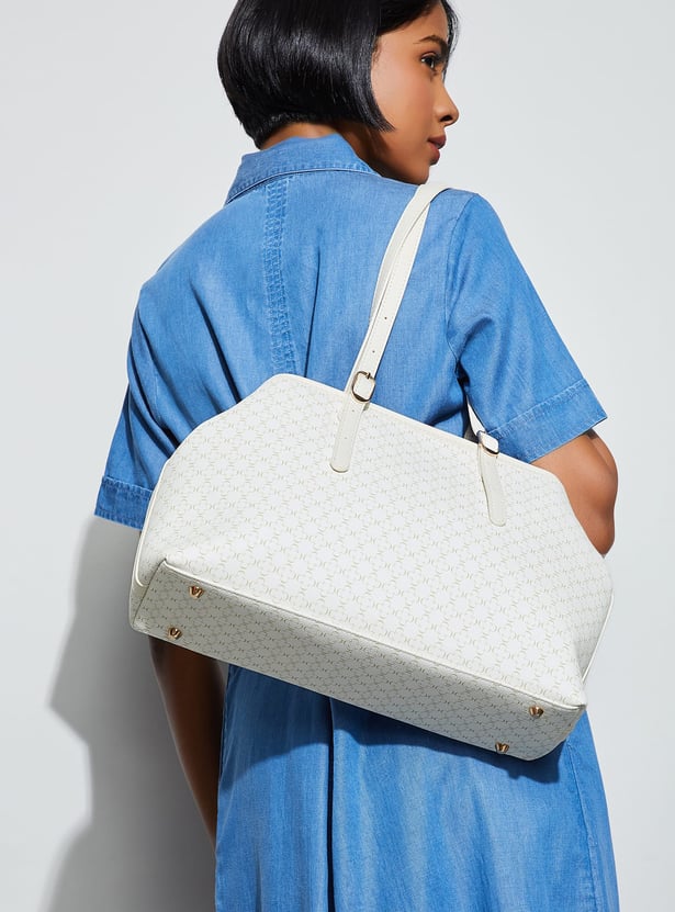 CODE Printed Shoulder Bag