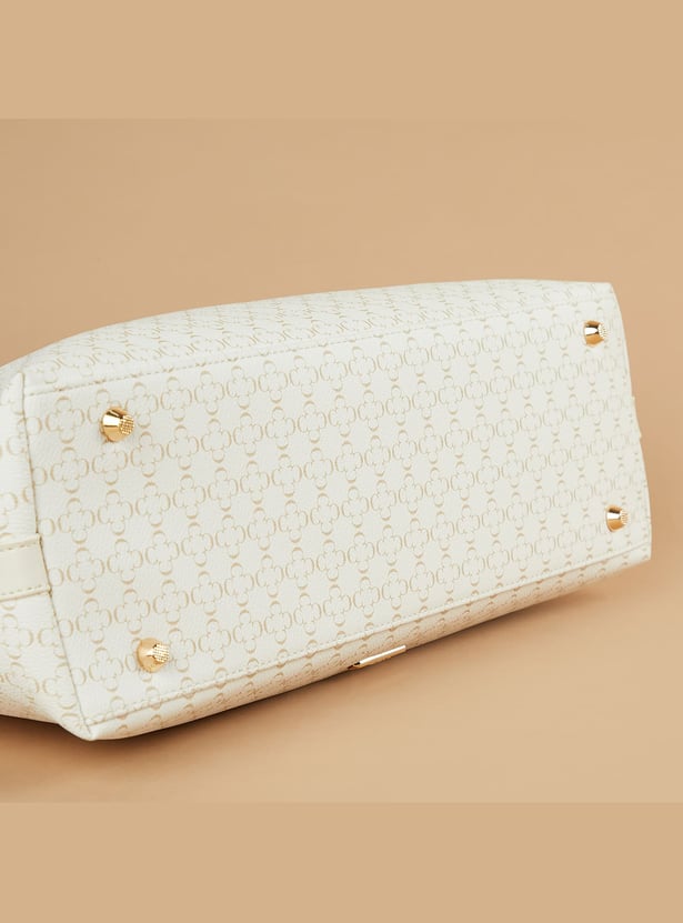 CODE Printed Shoulder Bag