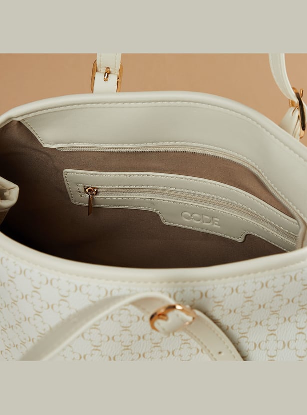 CODE Printed Shoulder Bag