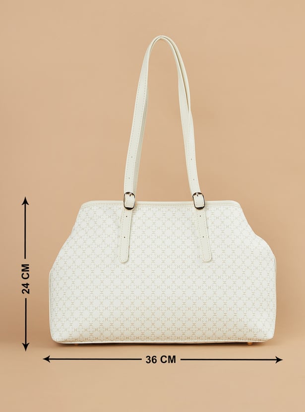CODE Printed Shoulder Bag