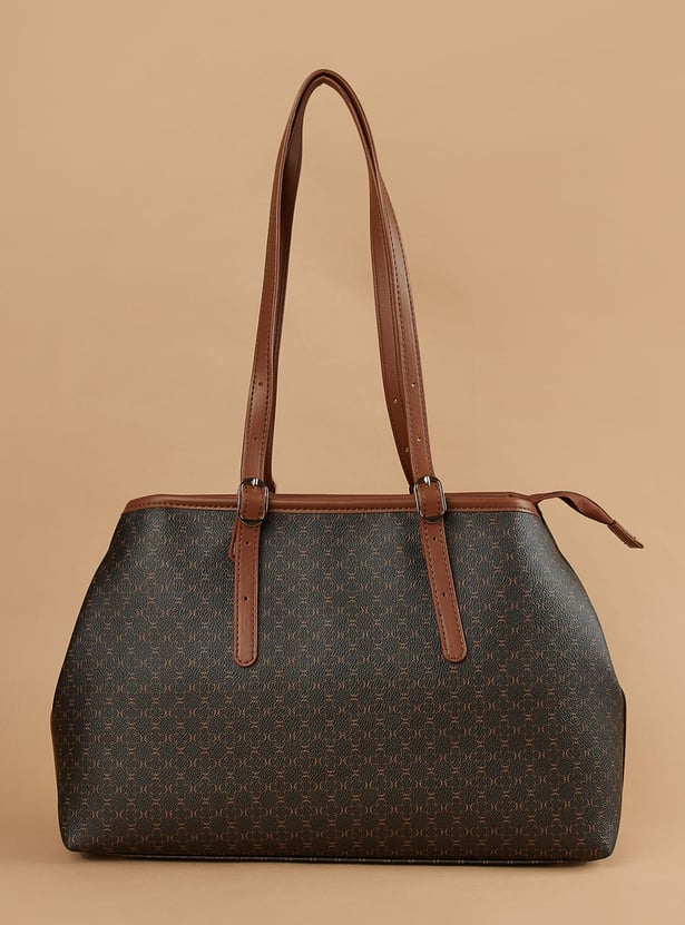 CODE Printed Shoulder Bag