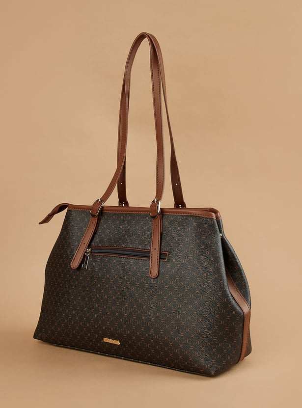 CODE Printed Shoulder Bag