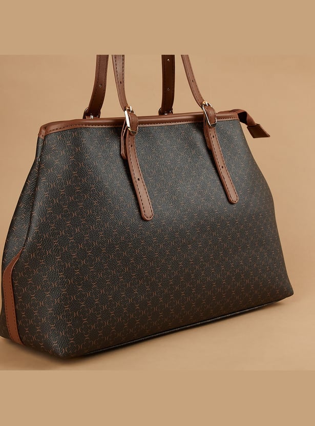 CODE Printed Shoulder Bag