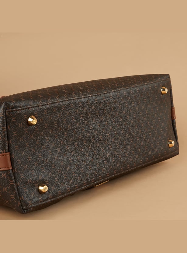 CODE Printed Shoulder Bag