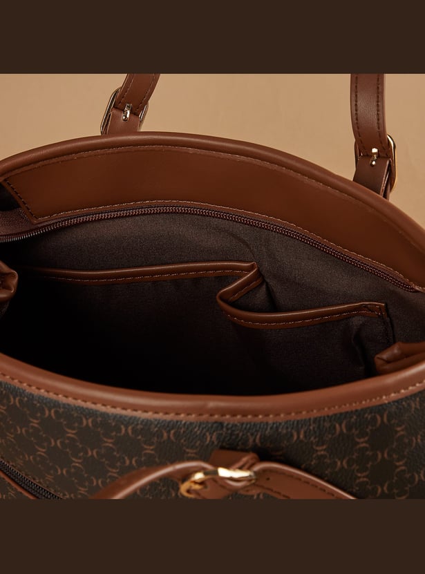 CODE Printed Shoulder Bag