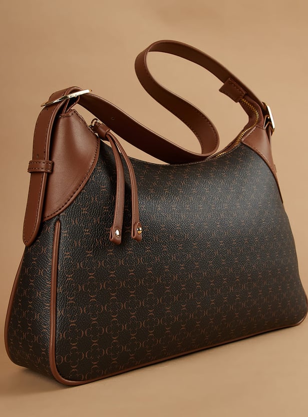 CODE Printed Shoulder Bag