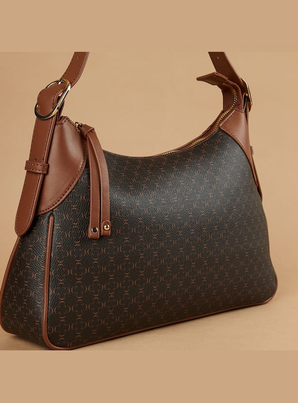 CODE Printed Shoulder Bag
