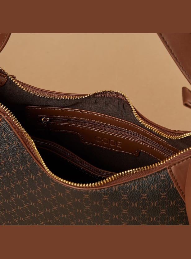 CODE Printed Shoulder Bag