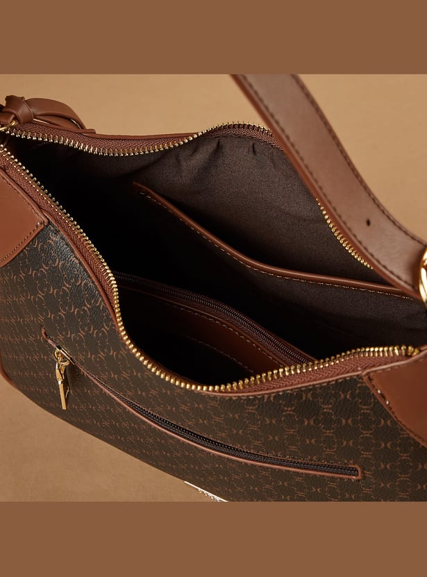 CODE Printed Shoulder Bag