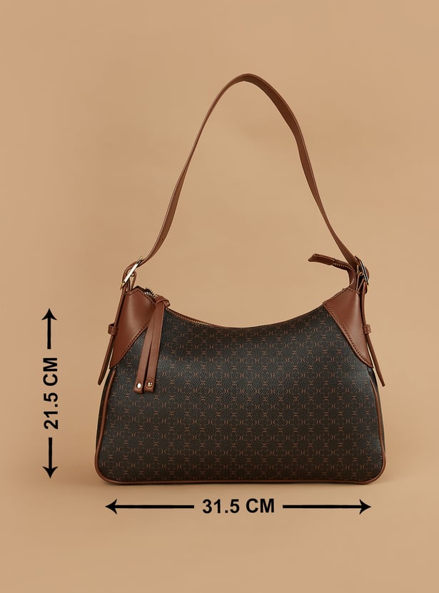 CODE Printed Shoulder Bag