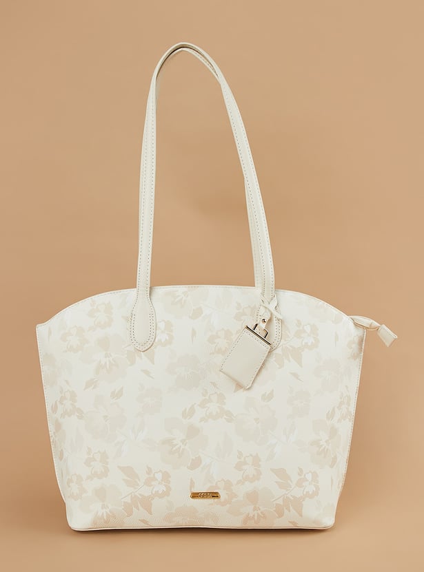 CODE Floral Print Shoulder Bag
