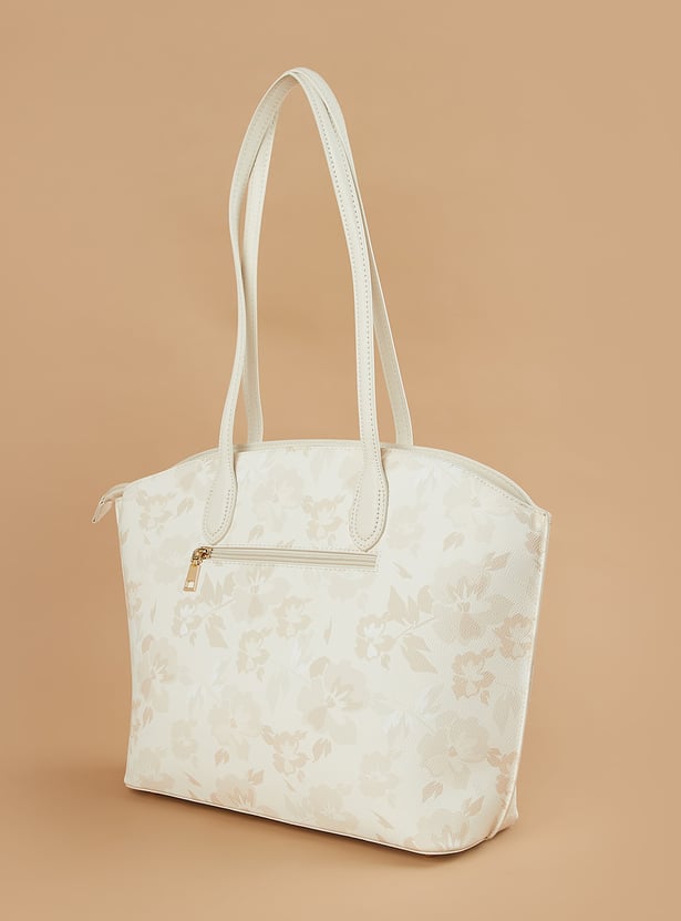 CODE Floral Print Shoulder Bag