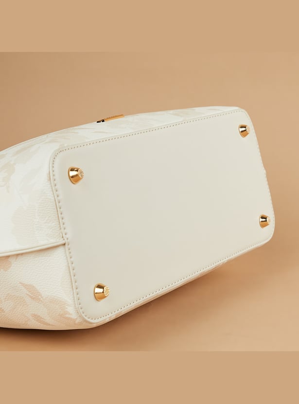 CODE Floral Print Shoulder Bag