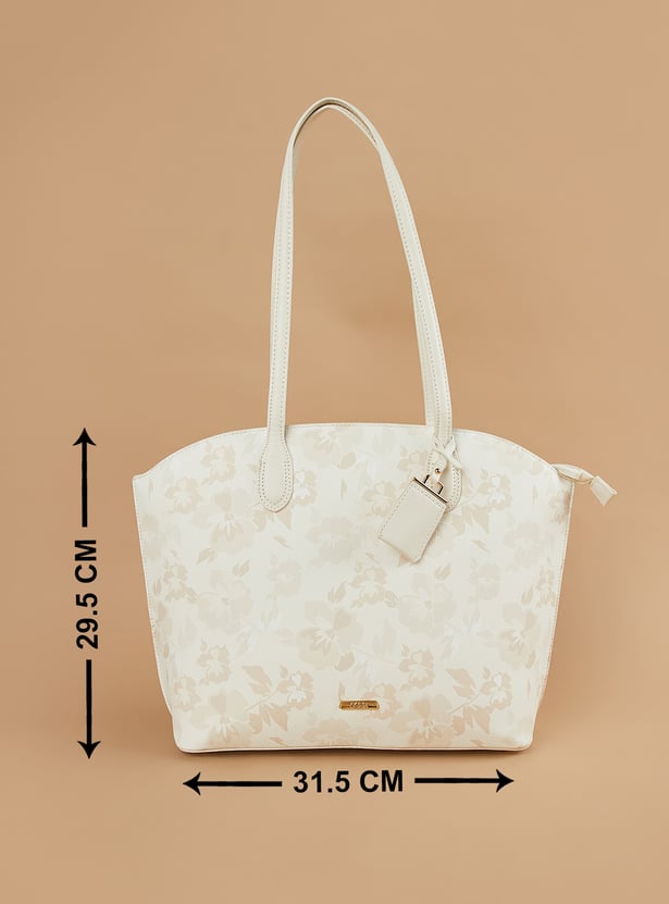 CODE Floral Print Shoulder Bag