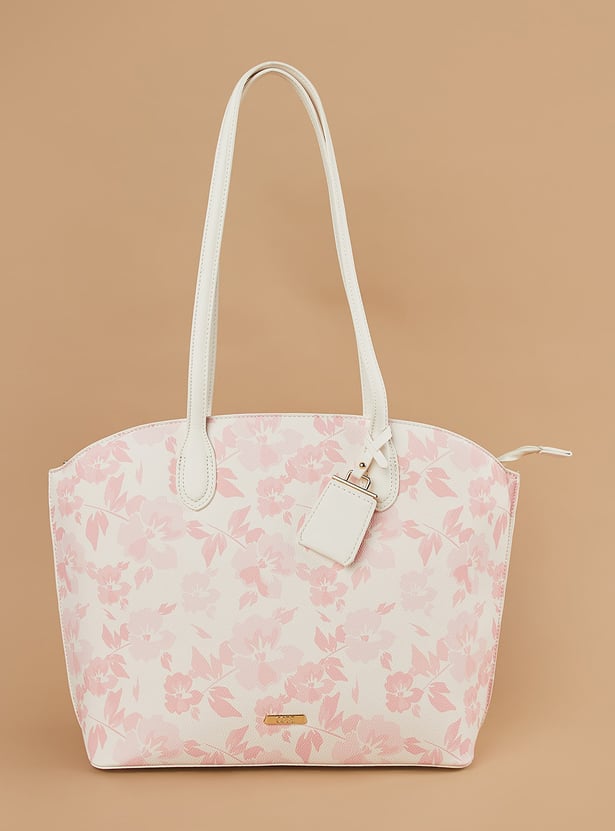 CODE Floral Print Shoulder Bag