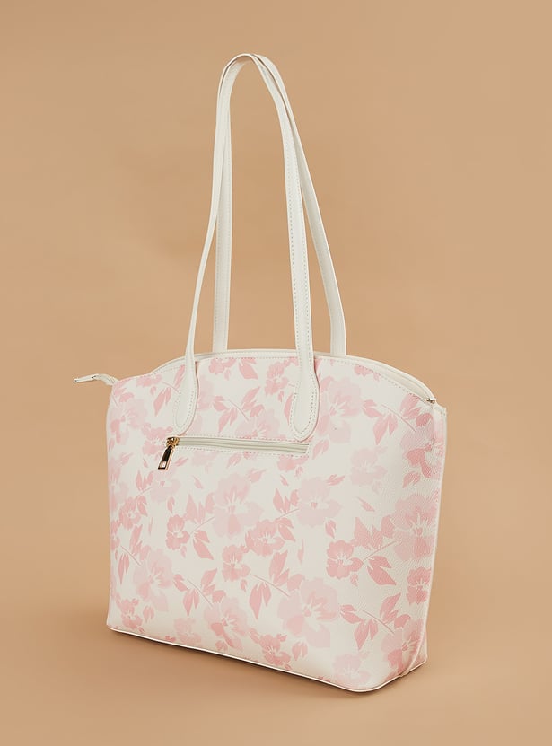 CODE Floral Print Shoulder Bag