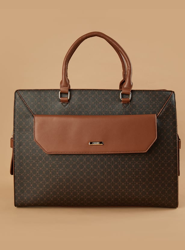 CODE Printed Laptop Bag