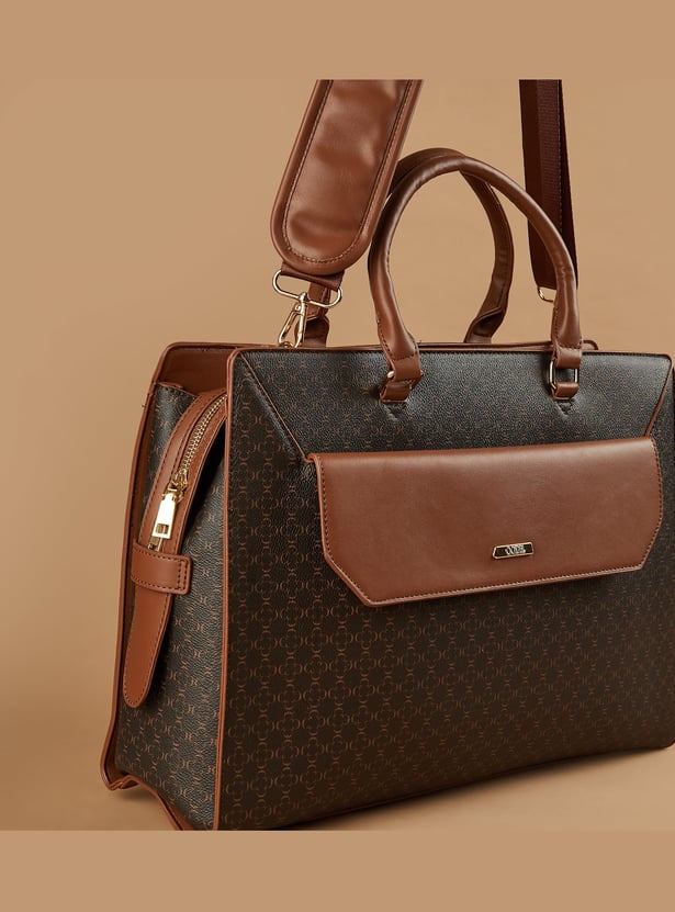 CODE Printed Laptop Bag