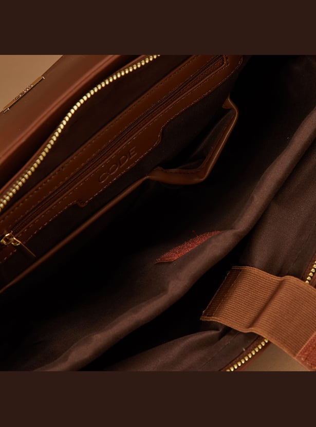 CODE Printed Laptop Bag