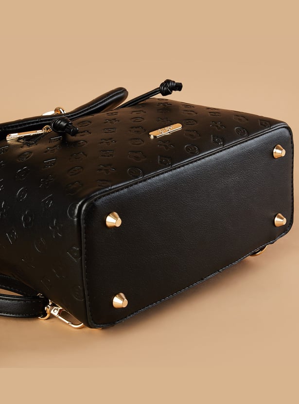 GINGER Embossed Design Backpack