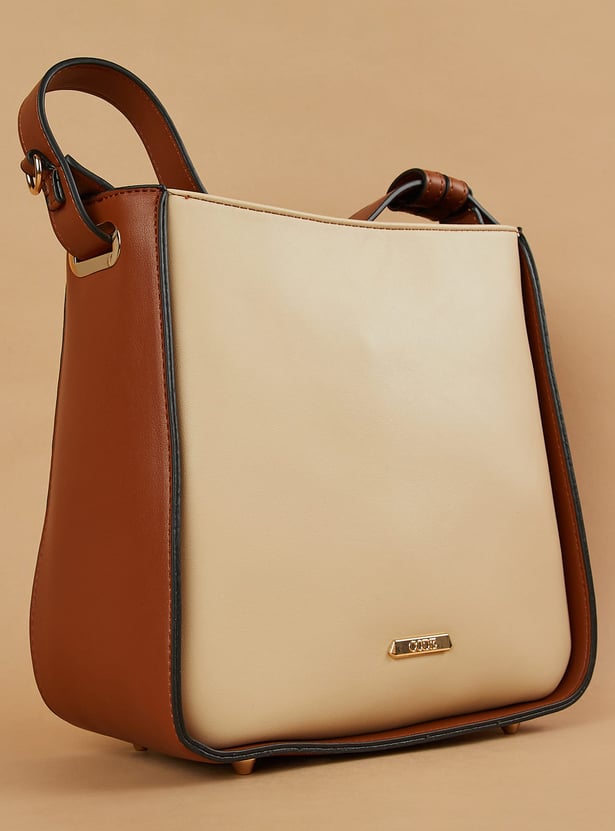 CODE Colourblock Handheld Bag