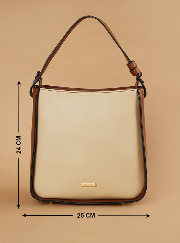 CODE Colourblock Handheld Bag