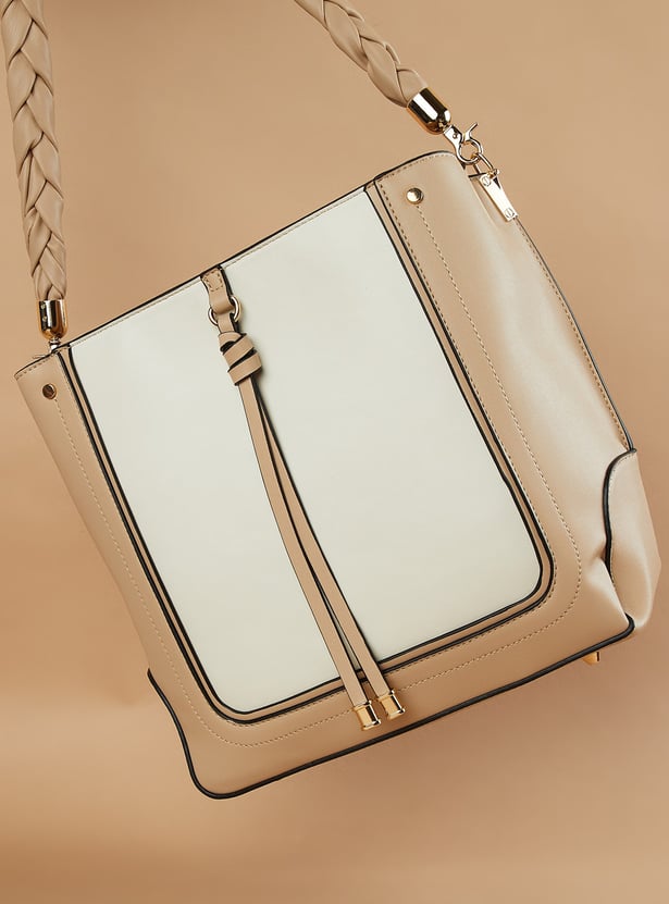 GINGER Colourblocked Shoulder Bag