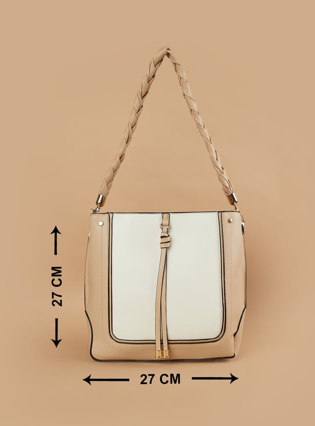 GINGER Colourblocked Shoulder Bag