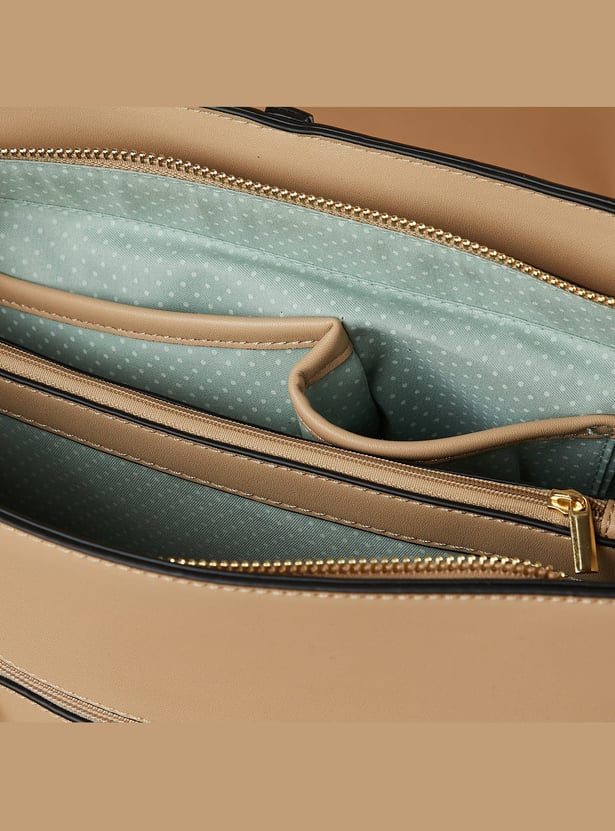 GINGER Colourblocked Shoulder Bag