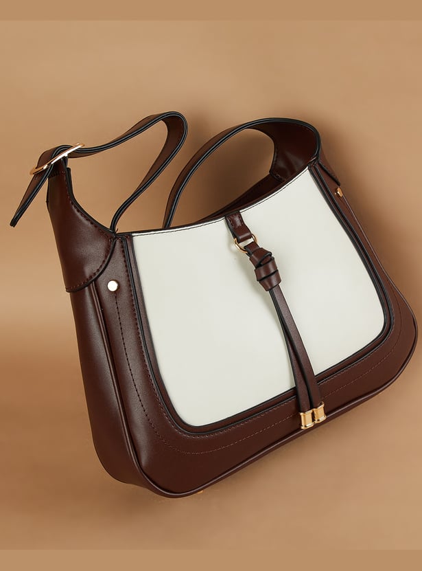 GINGER Colourblocked Shoulder Bag