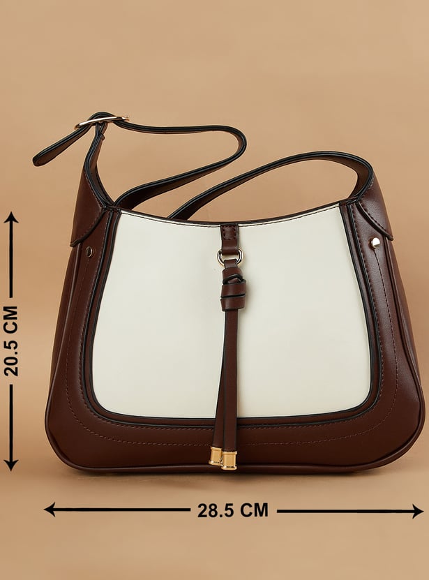 GINGER Colourblocked Shoulder Bag