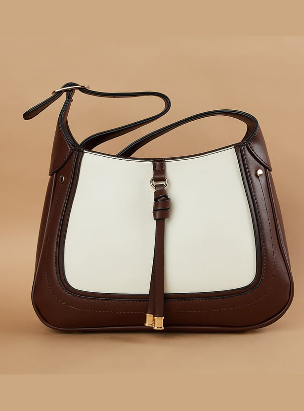 GINGER Colourblocked Shoulder Bag