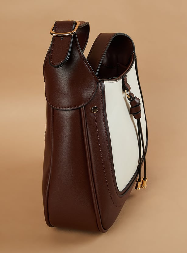GINGER Colourblocked Shoulder Bag