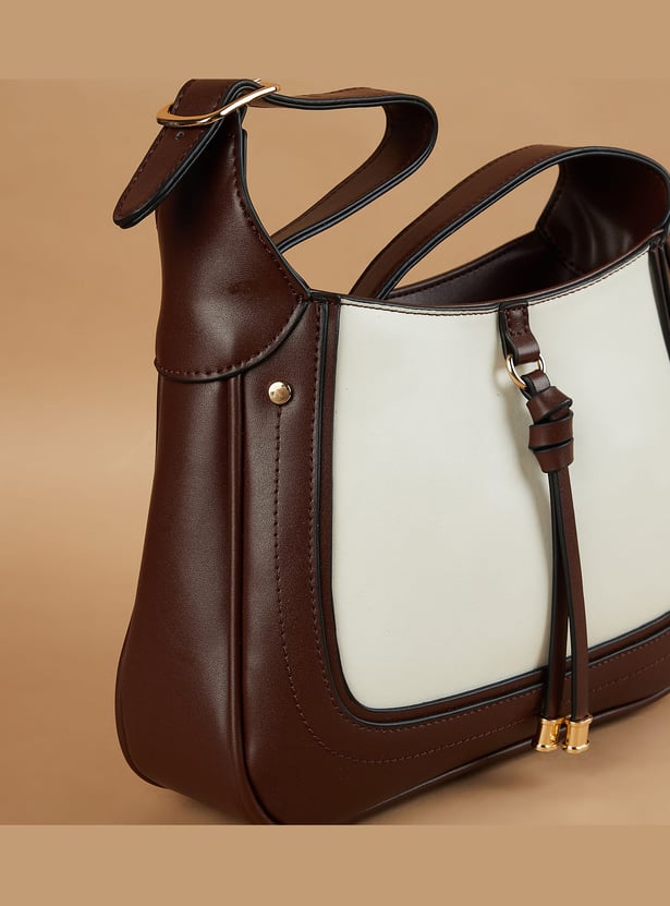 GINGER Colourblocked Shoulder Bag