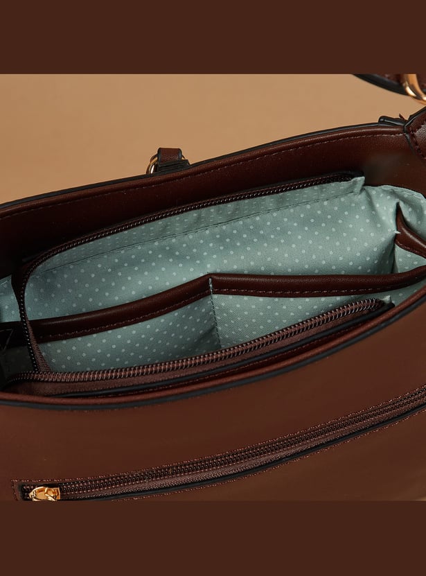 GINGER Colourblocked Shoulder Bag