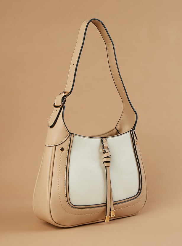 GINGER Colourblocked Shoulder Bag