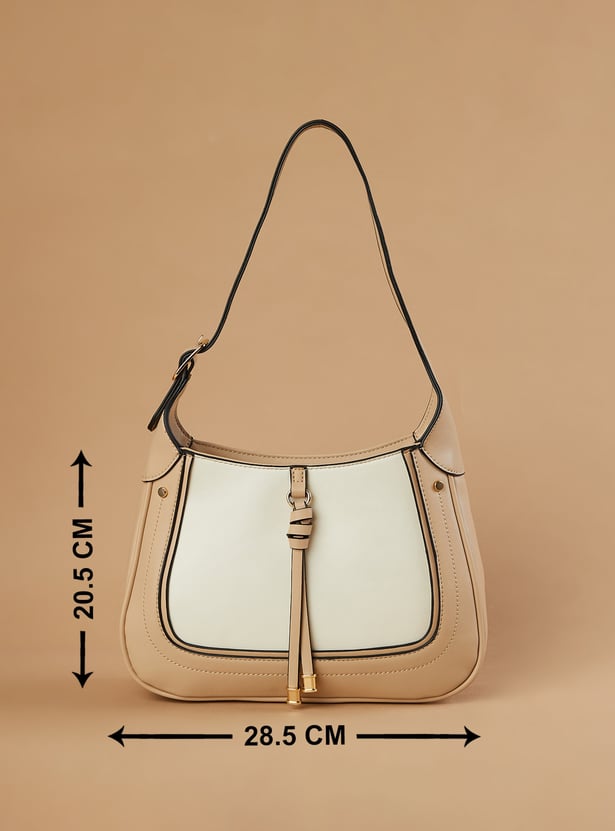 GINGER Colourblocked Shoulder Bag