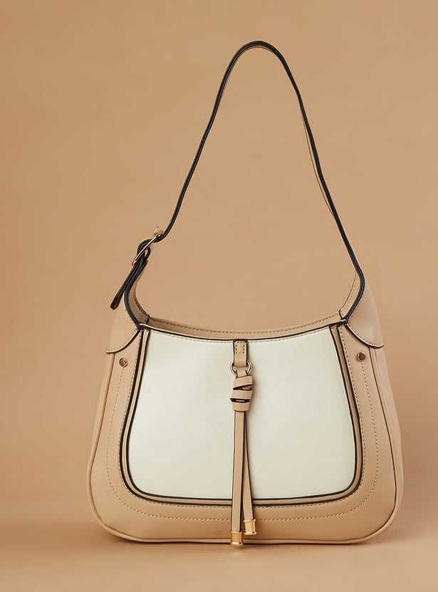 GINGER Colourblocked Shoulder Bag
