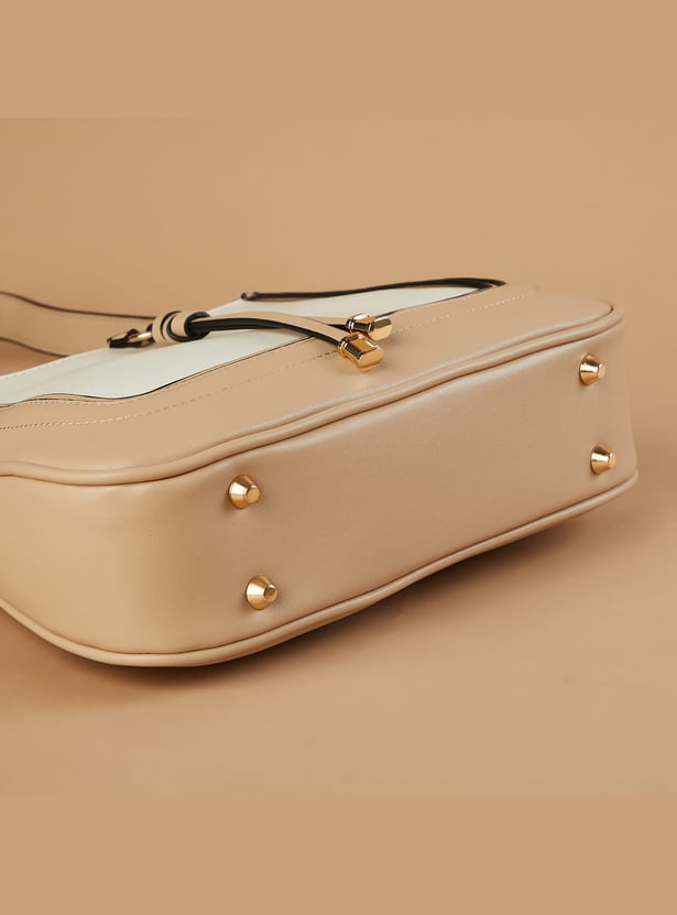 GINGER Colourblocked Shoulder Bag