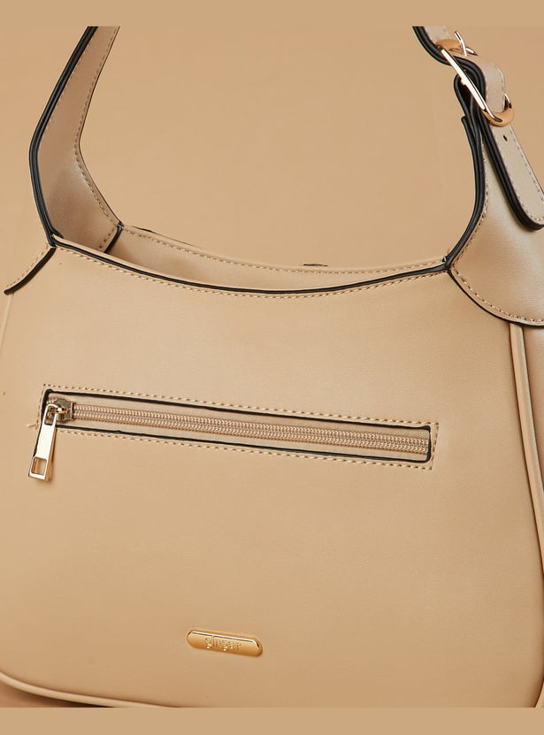 GINGER Colourblocked Shoulder Bag