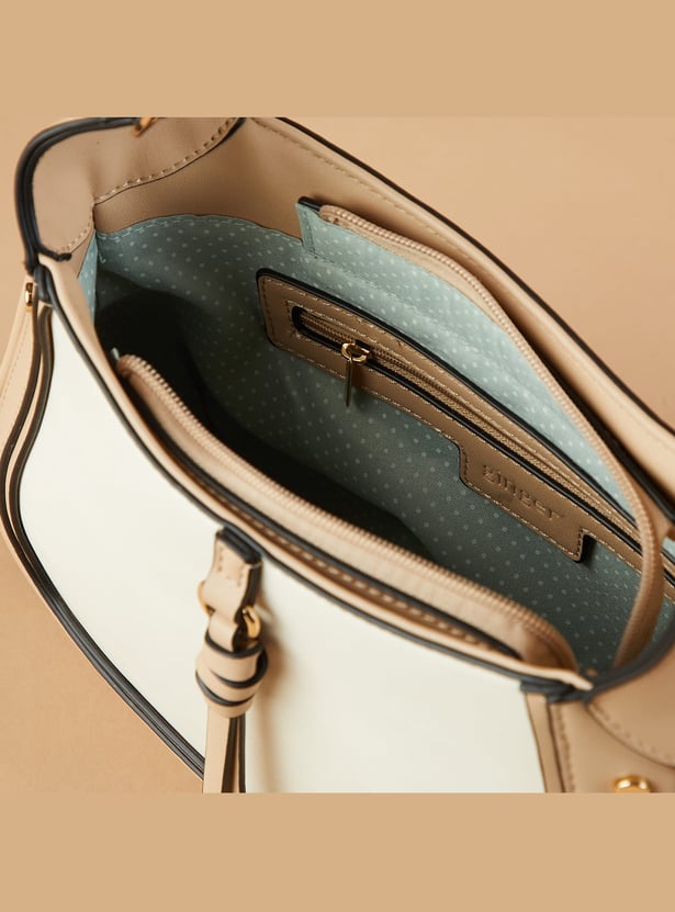 GINGER Colourblocked Shoulder Bag