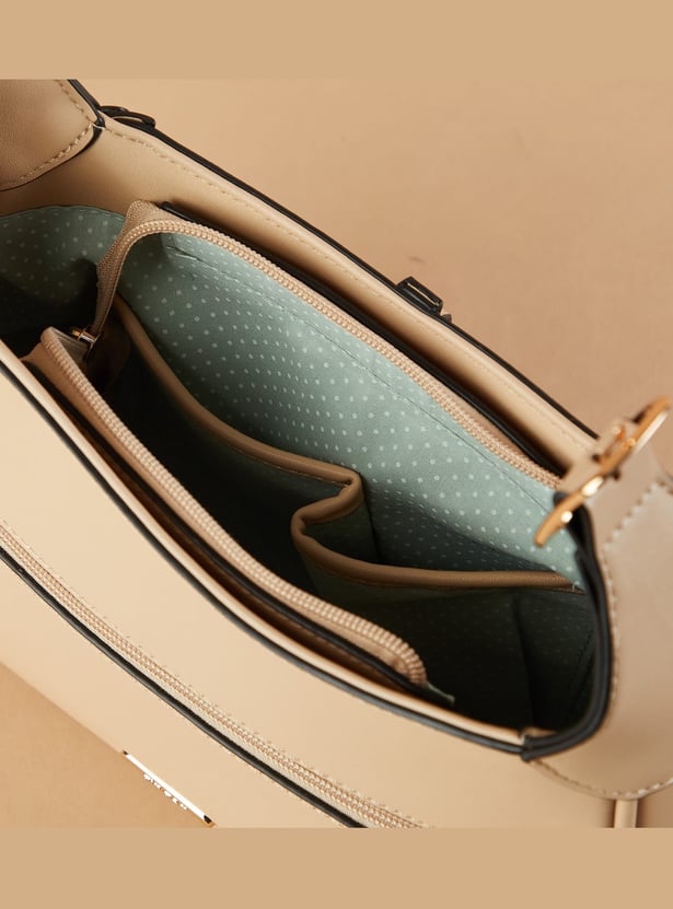GINGER Colourblocked Shoulder Bag