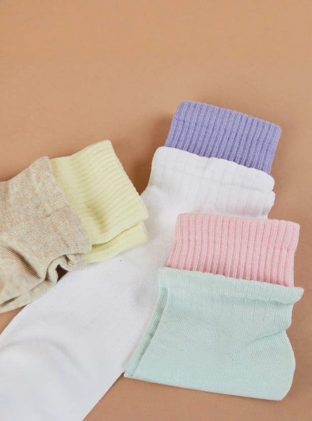 GINGER Knitted Ankle Length Socks - Pack of 3