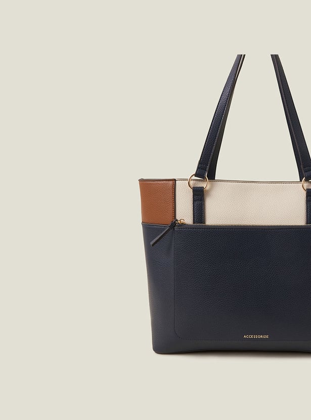 ACCESSORIZE LONDON Colourblocked Shoulder Bag