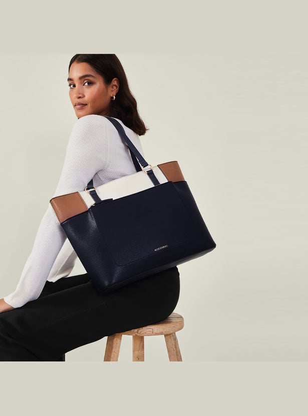 ACCESSORIZE LONDON Colourblocked Shoulder Bag