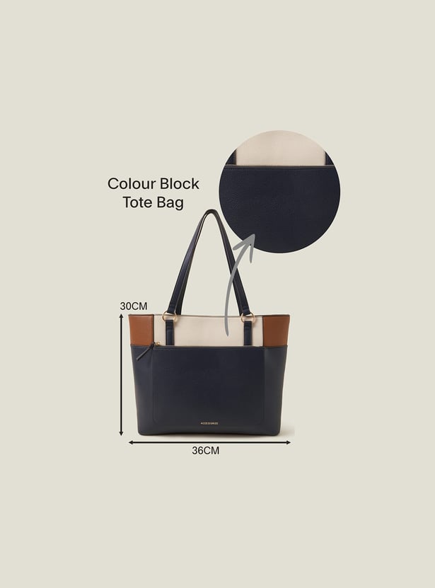 ACCESSORIZE LONDON Colourblocked Shoulder Bag